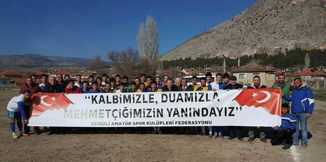 2700 amatör maçta Mehmetçik'e destek