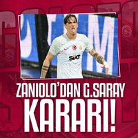 Zaniolo'dan Galatasaray kararı!
