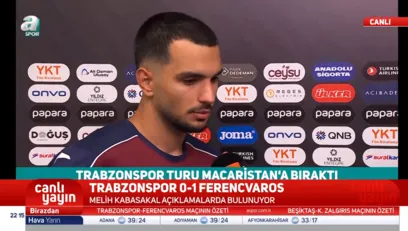 >Melih Kabasakal: Rövanş maçı için çok ümitliyim