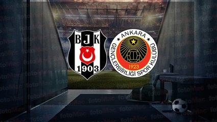 Beşiktaş Gençlerbirliği maçı ne zaman? | Beşiktaş - Gençlerbirliği hazırlık maçı saat kaçta? Hangi kanalda canlı yayınlanacak?