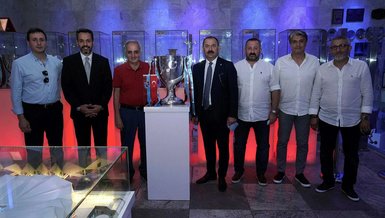 Türkiye Kupası Trabzonspor Şamil Ekinci Müzesi'ndeki yerini aldı