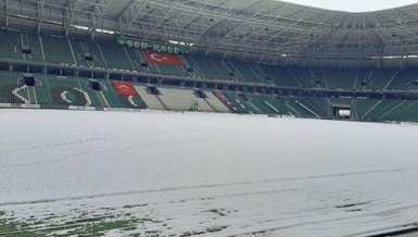 Kocaelispor - Afjet Afyonspor maçına kar yağışı engeli!