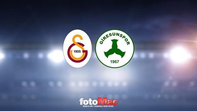 GALATASARAY GİRESUNSPOR SÜPER LİG MAÇI CANLI İZLE 📺 | Galatasaray - Giresunspor maçı hangi kanalda canlı yayınlanacak? Saat kaçta?
