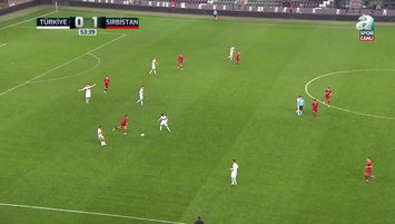 GOL | Türkiye 1-1 Sırbistan (U21 Hazırlık Maçı)