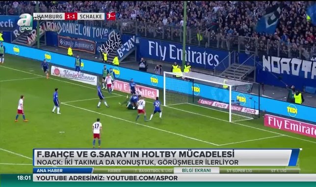 Fenerbahçe ve Galatasaray'ın Holtby mücadelesi | Video haber