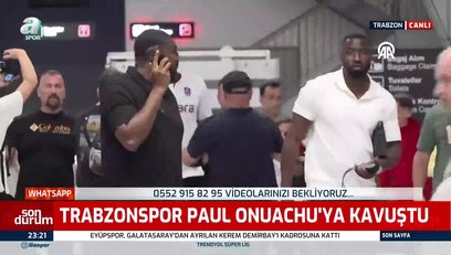 >Trabzonspor Paul Onuachu'ya kavuştu!
