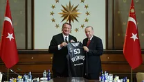 Başkan Erdoğan Beşiktaş’ı kabul etti