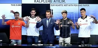Beşiktaş’ta yeni transferler imzaladı