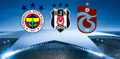 UEFA'dan Fenerbahçe, Beşiktaş ve Trabzonspor kararı!
