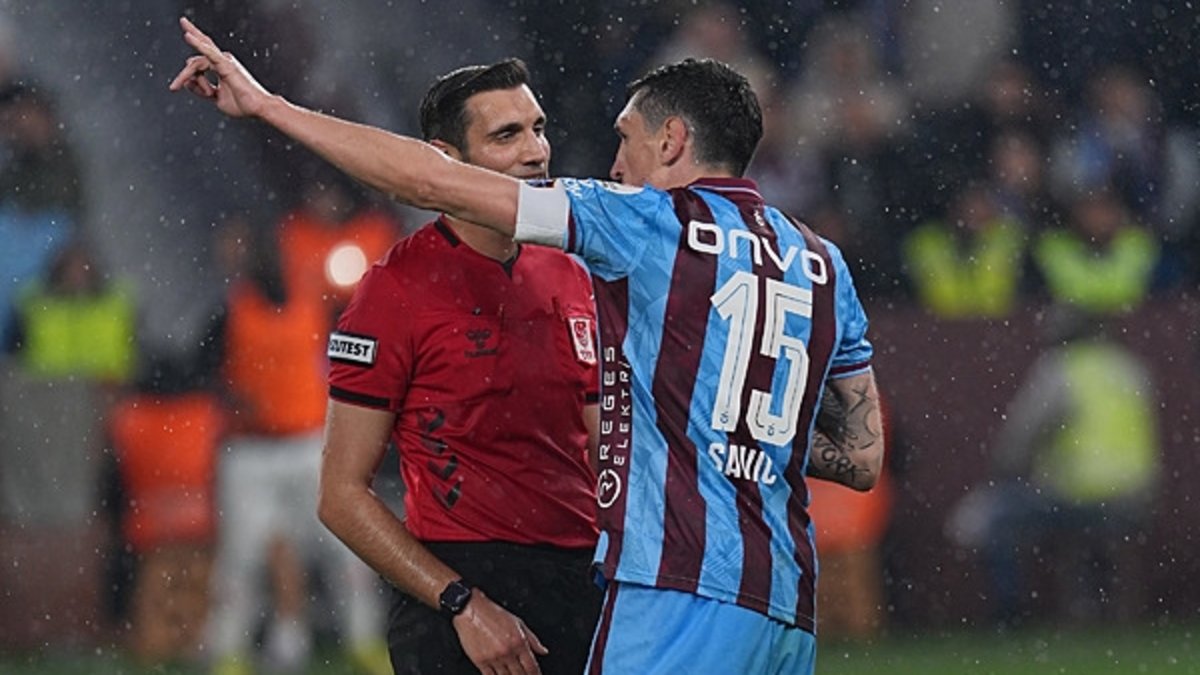 Trabzonspor penaltı bekledi hakem Devam dedi