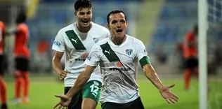 Bursaspor’da Batalla takımla çalıştı