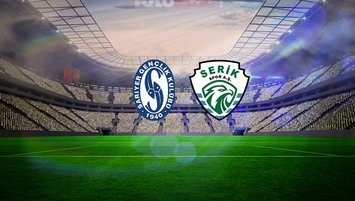 Sarıyerspor-Serikspor maçı detayları!