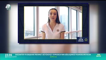 Fenerbahçeli voleybolculardan "evde kal" çağrısı