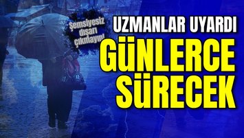 ŞEMSİYESİZ ÇIKMAYIN! Uzmanlardan yağış uyarısı: Günlerce sürecek! (7 Aralık hava durumu)