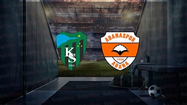 Kocaelispor - Adanaspor maçı ne zaman? Saat kaçta, hangi kanalda canlı yayınlanacak? | Trendyol 1. Lig