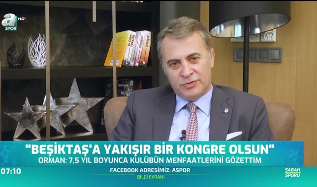 Fikret Orman: Beşiktaş'a yakışır bir kongre olsun