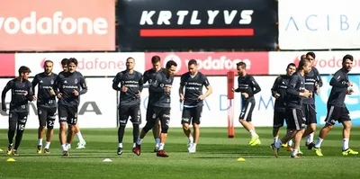 Beşiktaş'ta Monaco maçı hazırlıkları başladı