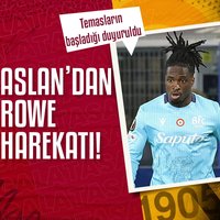 Galatasaray'dan Jonathan Rowe harekatı!