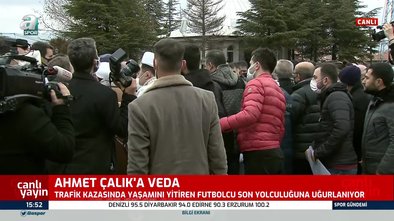 Ahmet Çalık son yolculuğuna gözyaşlarıyla uğurlandı!