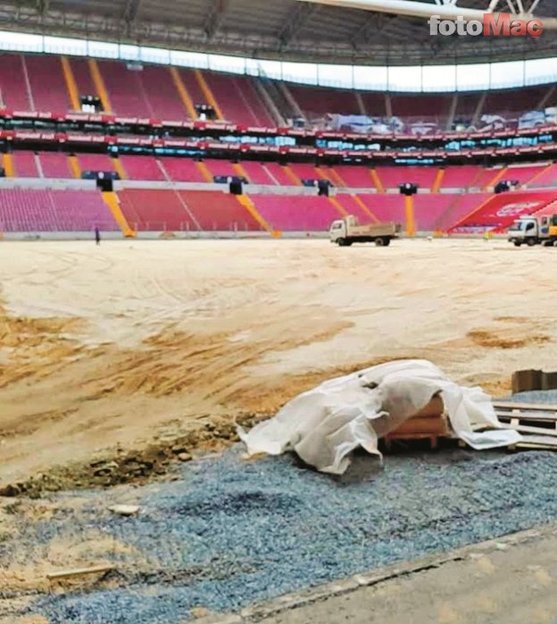 Son dakika Galatasaray haberi: Younes Belhanda'nın başını yakmıştı! İşte stadın son hali... (GS spor haberi)