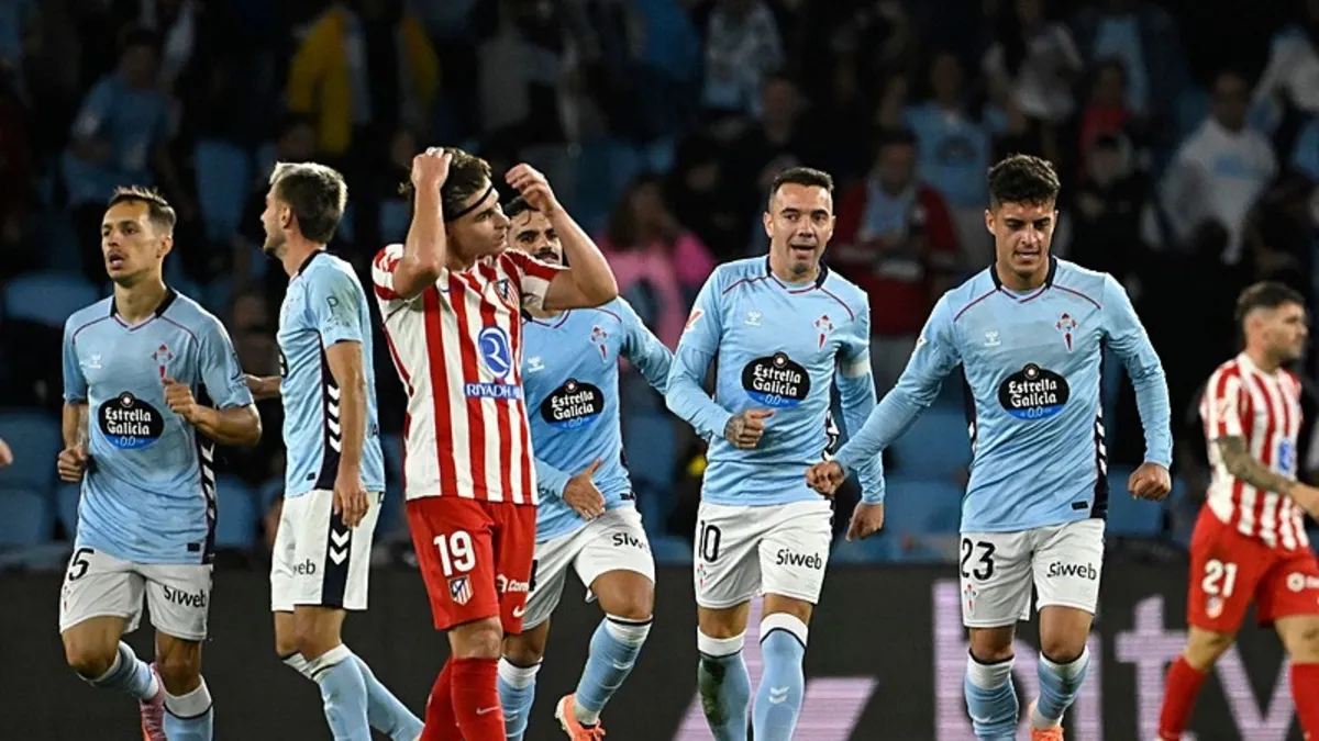 Celta Vigo 1-1 Atletico Madrid (MAÇ SONUCU ÖZET)