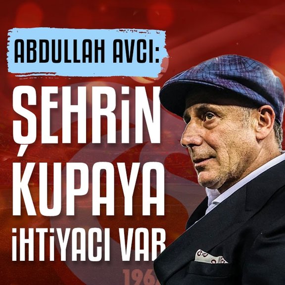 Trabzonspor’da Abdullah Avcı: Şehrin kupaya ihtiyacı var