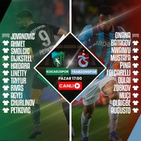 Kocaelispor-Trabzonspor | CANLI
