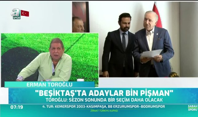 Erman Toroğlu: Beşiktaş'ta sezon sonunda bir seçim daha olacak