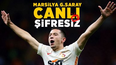 Galatasaray maçı CANLI İZLE! Marsilya Galatasaray maçı ŞİFRESİZ hangi kanalda? GS maçı