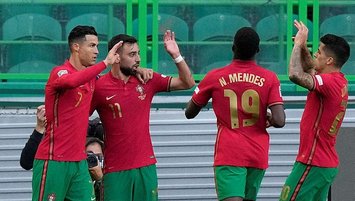 Portekiz İsviçre'yi 4 golle geçti!