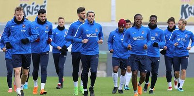 Trabzonspor, Beşiktaş'a hazırlanıyor