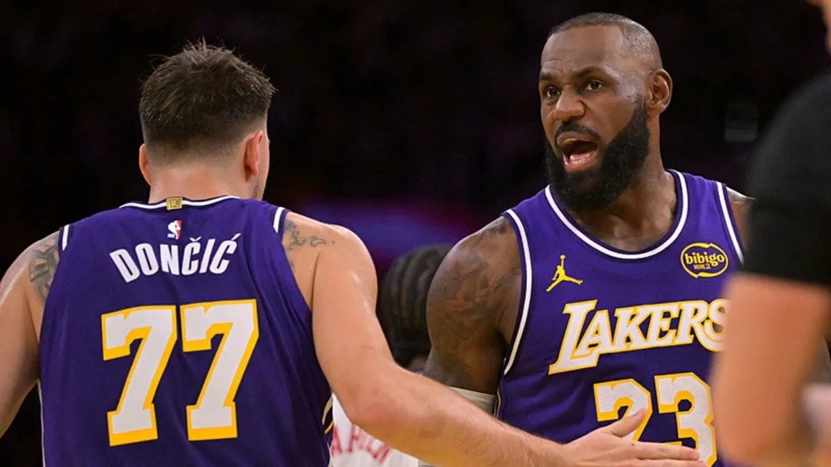 Lakers'ta Doncic şov! Clippers'ı farklı geçtiler