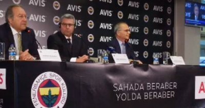 Fenerbahçe, Avis'le sponsorluk anlaşması imzaladı