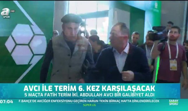 Abdullah Avcı ile Fatih Terim 6. kez karşılaşacak