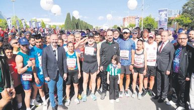 Konya’da yarı maraton coşkusu yaşandı
