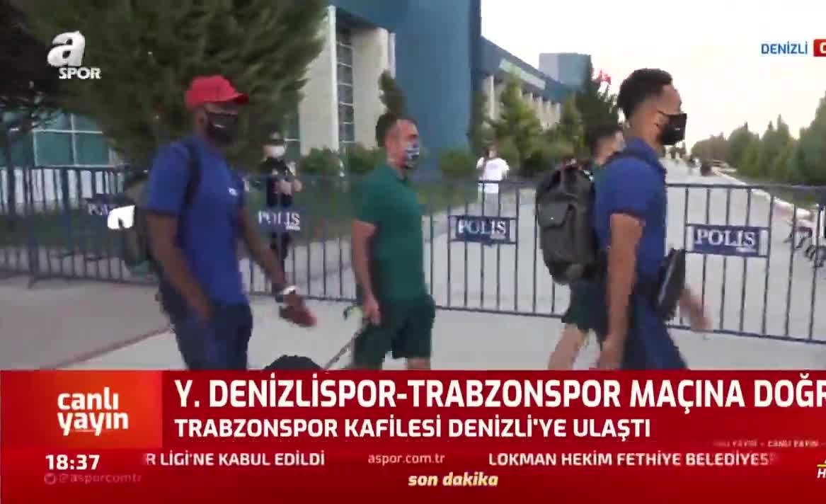 Trabzonspor Kafilesi Denizli De Videosunu Izle Fotomac Tv