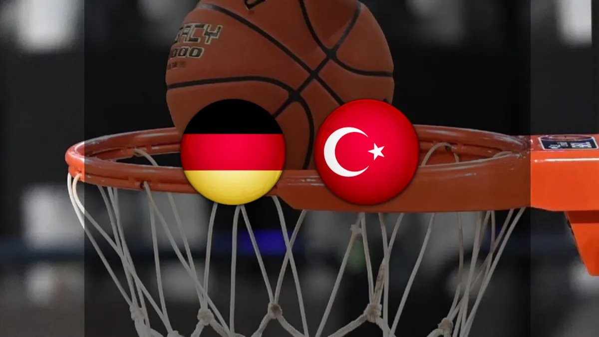 Türkiye-Almanya U18 Erkekler Avrupa Basketbol Şampiyonası yarı final maçı