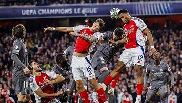 Arsenal R.Madrid'i sahadan sildi!
