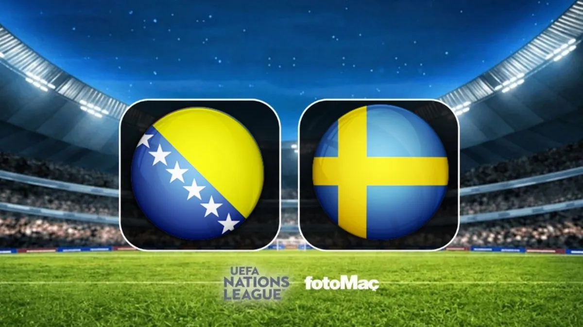 Bosna Hersek-İsveç | CANLI (UEFA Uluslar Ligi)