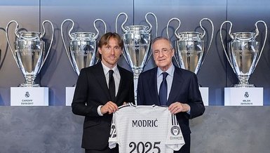 Real Modric’le 1 yıl uzattı