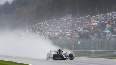 Son dakika spor haberi: F1 Belçika Grand Prix'sine yağmur engeli!