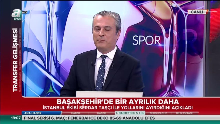 Başakşehir'de Serdar Taşçı ile yollar ayrıldı | Video haber