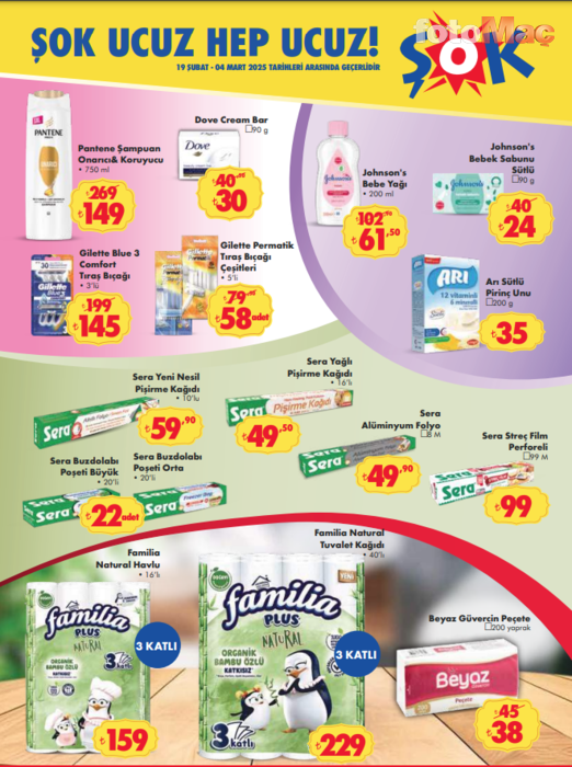ŞOK 19 Şubat aktüel ürünler kataloğu ve indirimleri | Çarşamba Fırsatları