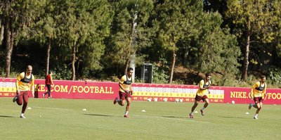 Galatasaray hazırlıklarını sürdürdü
