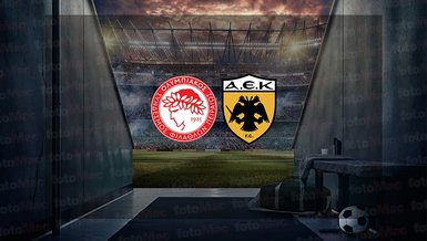 Olympiakos - AEK maçı ne zaman? Saat kaçta ve hangi kanalda canlı yayınlanacak?