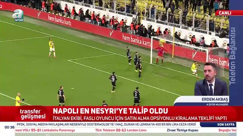 Napoli En-Nesyri için devrede!