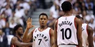 Backcourt guides Raptors to 3-2 series lead