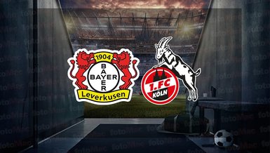 Bayer Leverkusen - Köln maçı ne zaman, saat kaçta ve hangi kanalda canlı yayınlanacak? | Almanya Bundesliga
