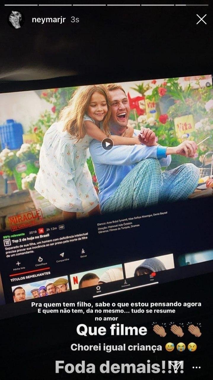 Neymar Turk Filmine Hayran Kaldi Cocuk Gibi Agladim Fotomac