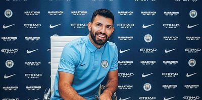 Manchester City, Agüero’nun sözleşmesini uzattı